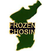 PINS- KOREA, MAP, FROZEN CHOS (1")