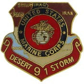 PINS- DEST.STORM, Marine Core USMC, MAP (1")