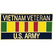 PINS- VIET, ARMY, VET.RIBBON (1-1/8")