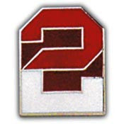 PINS- ARMY, 002ND (1")