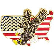 PINS- USA, EAGLE (1")