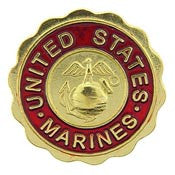 PINS- USMC Marine Core LOGO,MARINES (3/4")