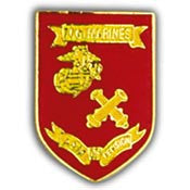 PINS- USMC, Marine Core 010TH RGT. (1")