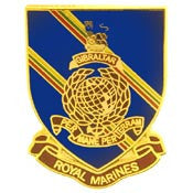 PINS- BRITISH, ROYAL MARINES (1")