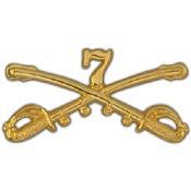 BDG- ARMY, CAV.SWORDS, 07TH (2-1/4")
