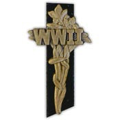 PINS- WWII, MEMORIAL CROSS (1-1/2")