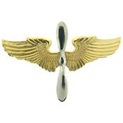 WING- ARMY, AVIATOR, EARLY- PILOT (3-1/8")