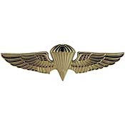 WING- USN/USMC, Marine Core PARA, BASIC (SLV-LRG) (2-3/4")