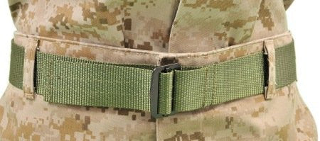 Raine: Military Riggers Belt Green - XLarge