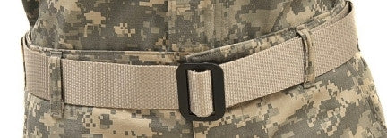 Raine: Military Riggers Belt Sand - Medium