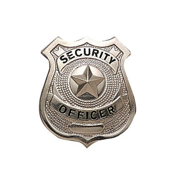 Rothco Badges: Security Officer Badge / Silver