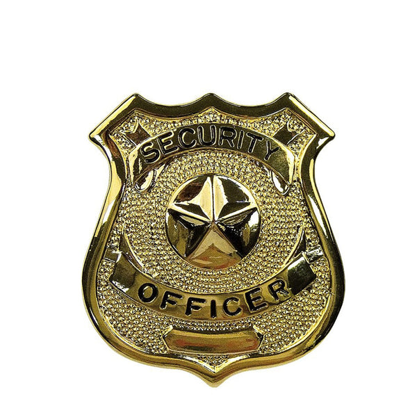 Rothco Badges: Security Officer Badge / Gold