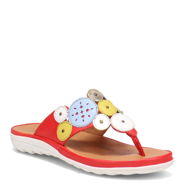 Eric Michael Sun Sandal - Red