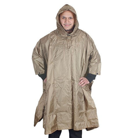 Fox Outdoor Products Ripstop Poncho - Coyote