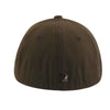 Kangol Hats: Wool Flex Fit Cap Brown