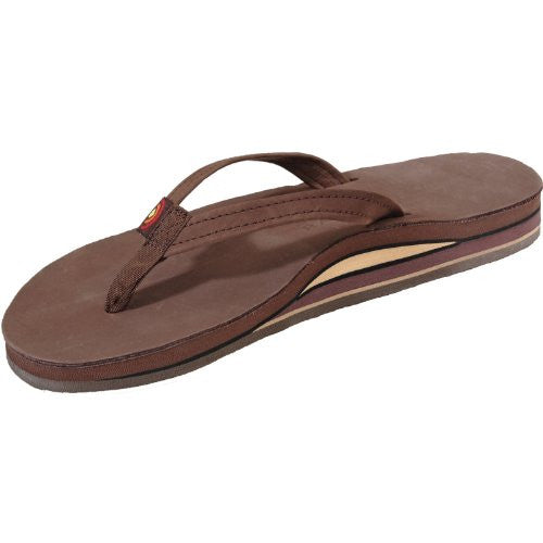 Rainbow Double Layer Womens - Brown