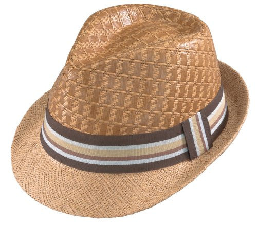 Fedora Straw - Toyo Straw Stingy Brim - Brown