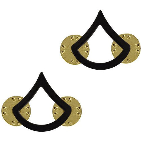 Army Chevron: Private First Class - Black