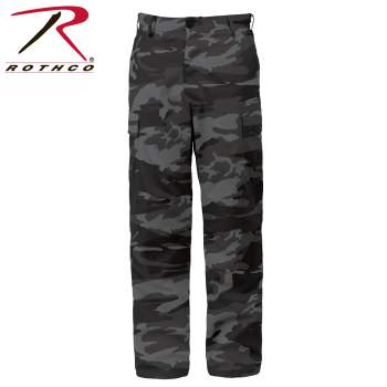Rotcho 3843 Black Camo Tactical BDU Pants
