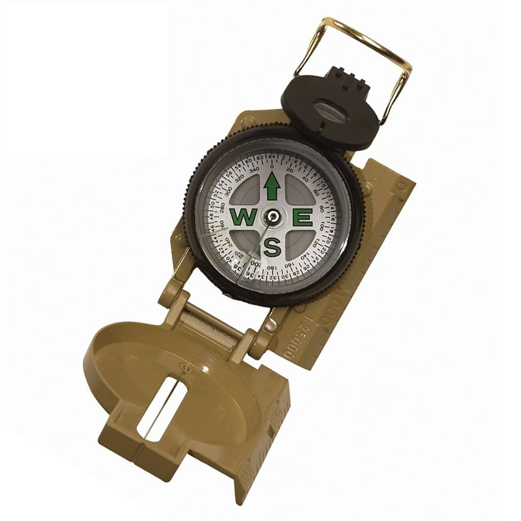 Rothco Compass: Military Marching Compass Tan