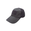 Condor Mesh Tactical Cap (Black, One Size Fits All)
