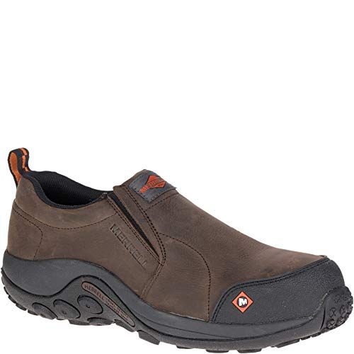 MERRELL J15793 WORK Men's Jungle Moc Comp Toe Work Shoe Espresso