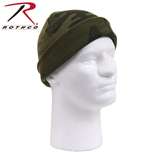 Rothco Acrylic Deluxe Skull Cap, Woodland