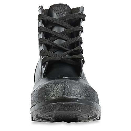 Servus Iron Duke 6" Pvc Polyblend Steel Toe Men's Work Shoes, Black