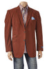 INSERCH BLAZER WITH CONTRAST ELBOW PATCH 532-31 Burgundy