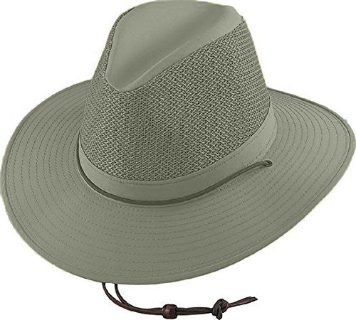 Henschel Aussie Crushable Mesh Breezer - Olive