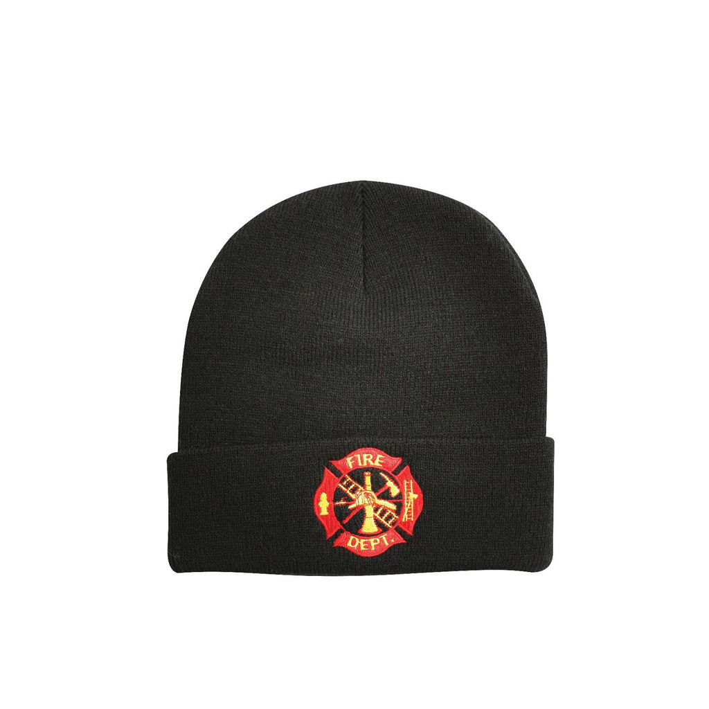 Rothco Hats: Deluxe Fire Deptartment Embroidered Watch Cap