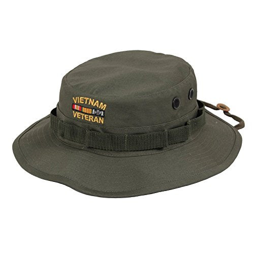 Rothco Vietnam Veteran Boonie Hat - Olive Drab👍
