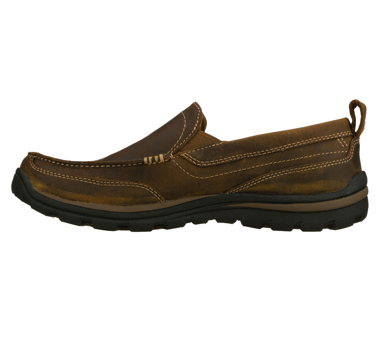 Skechers Mens Relaxed Fit: Superior - Gains Brown Army Navy Now Skechers Mens Relaxed Fit: Superior - Gains Brown Army Navy Now
