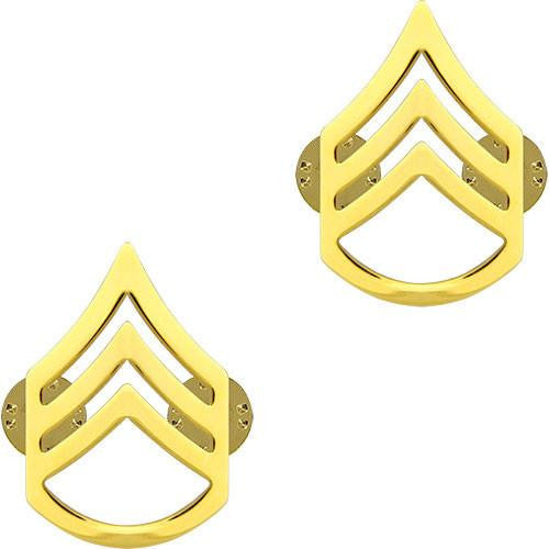 Army Chevron: Sergeant - Gold