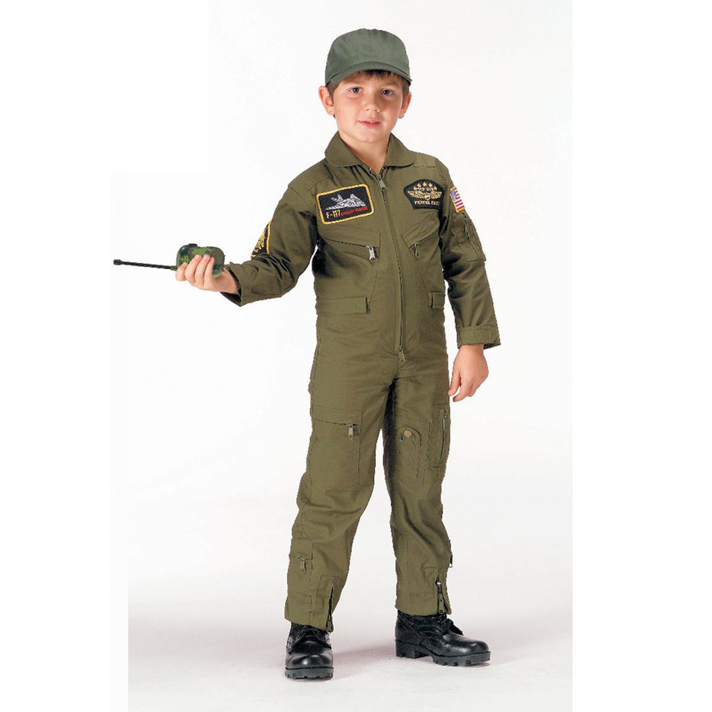 Rothco Flight Suits: Kids Flight Coverall With Patches