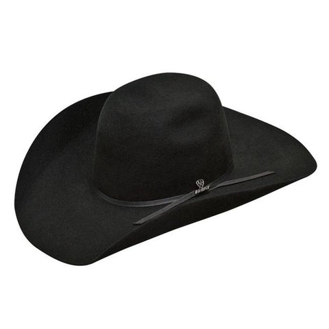 Ariat Mens Wool Punchy Western Hat - Black