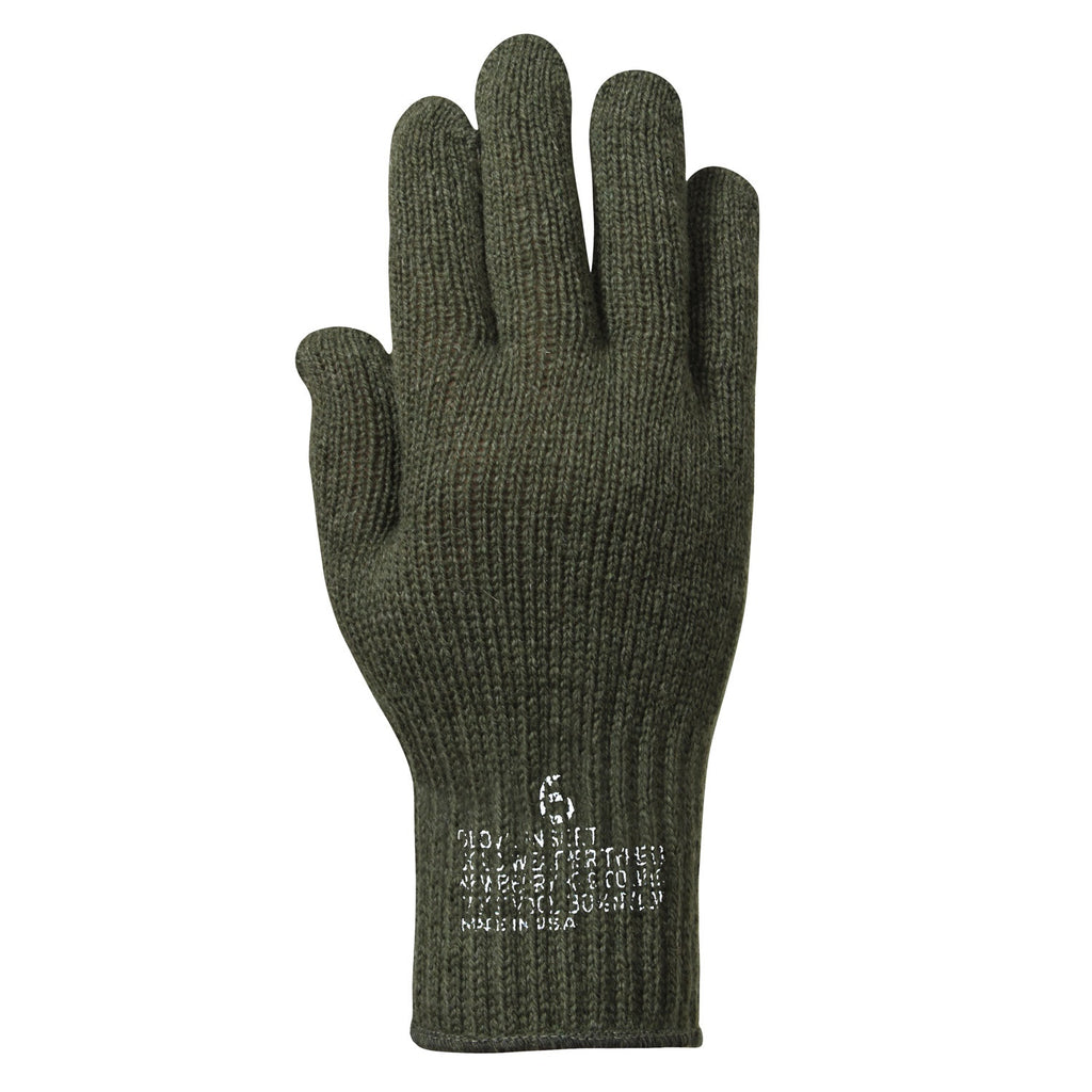 Rothco Gloves: G.I.Wool Glove Liners - Olive Drab