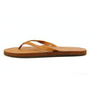 Rainbow Sandals Women's Narrow Strap Flip-Flops - Brown