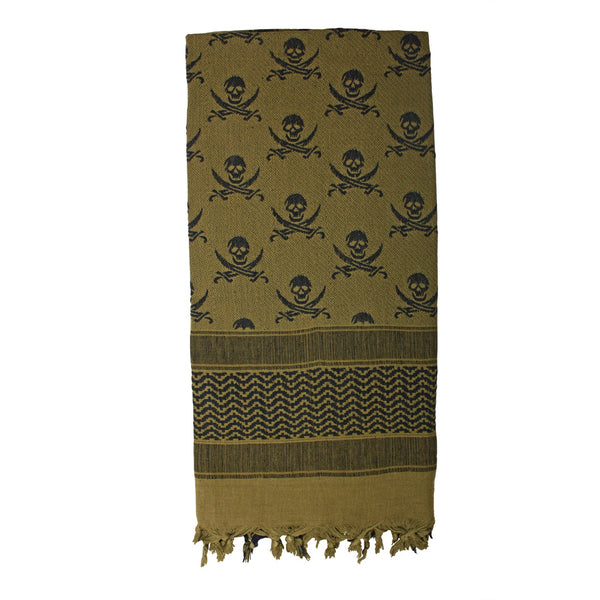 Rothco Scarf: Skulls Shemagh Tactical Desert Scarf