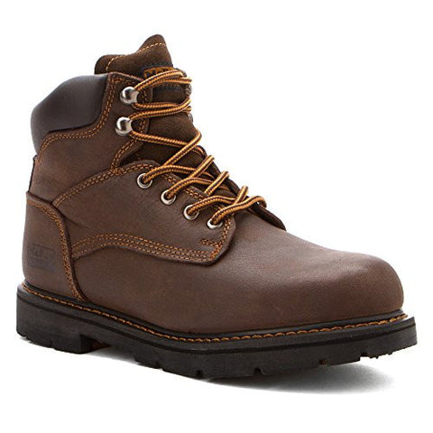 Mcrae Industrial Mens Brown Volcano 6in Lace-up Steel Toe Work Boots