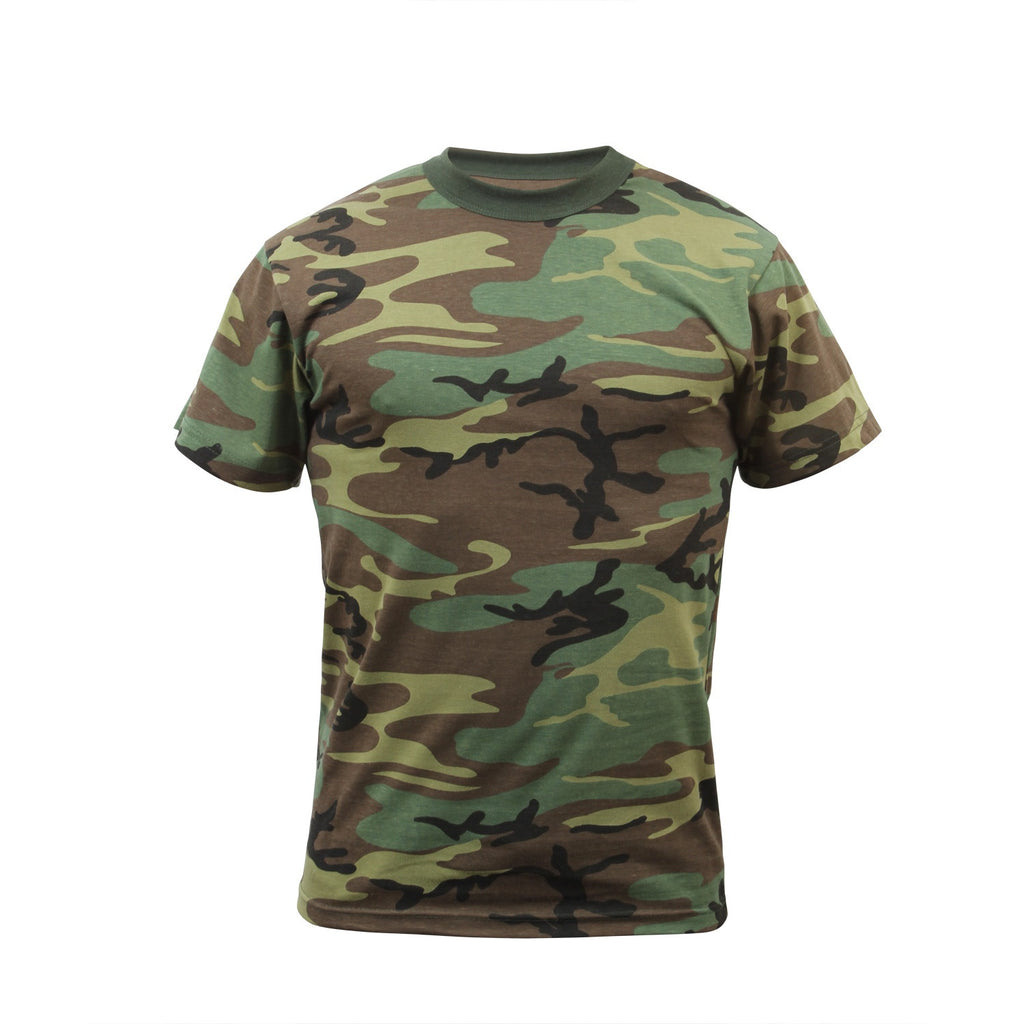 Rothco T-Shirts: Kids Camo T-Shirts - Woodland Camo