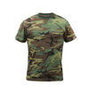 Rothco T-Shirts: Adult Camo T-Shirts - Woodland Camo