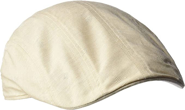 Henschel Men's 100% Cotton New Shape Driver Cap in Beige