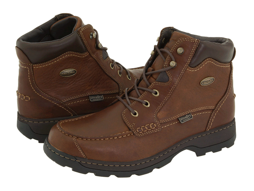 Irish Setter Soft Paw Chukka Brown Full Grain Leather