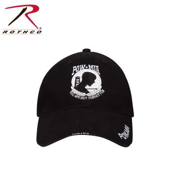 Rothco Hat: Deluxe POW/MIA Low Profile Cap