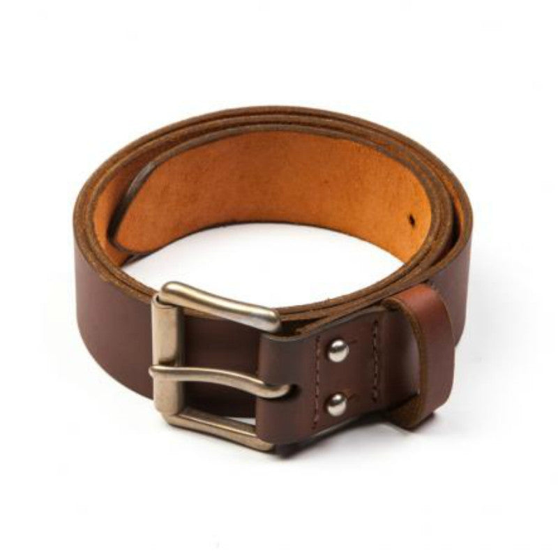 Red Wing Belts: 1.5" Distressed Belt Brown