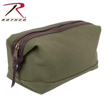 Rothco Canvas & Leather Travel Kit