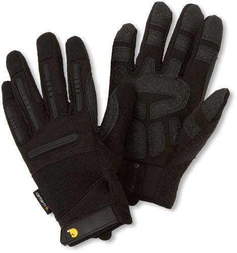 Carhartt Men's Ballistic Spandex Work Glove With Knuckle Protection - Black