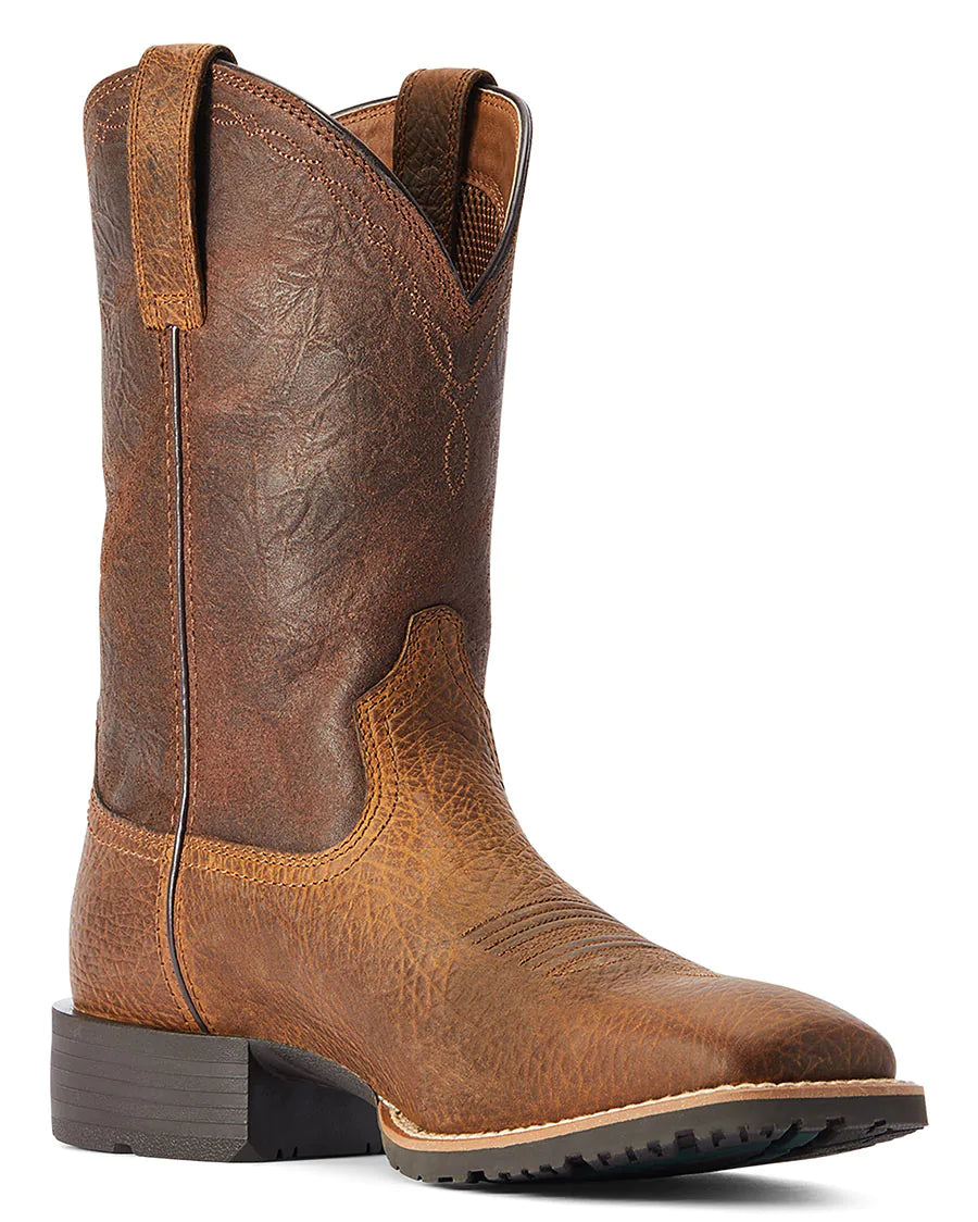 Ariat Men s Hybrid Grit Western Boot Army Navy Now