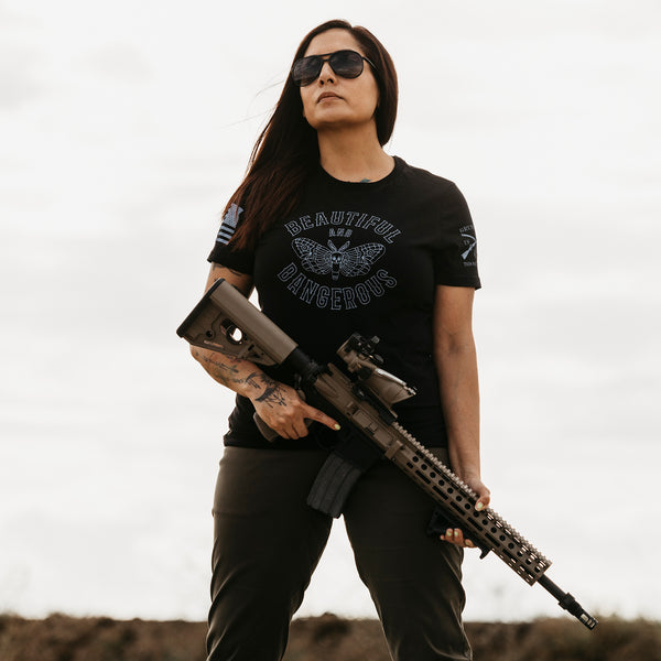 Grunt Style Beautiful and Dangerous T-Shirt - Womens